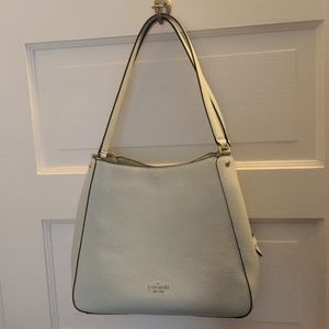Kate Spade Leila Medium Triple Compartment Shoulder Bag, Hazy Morning